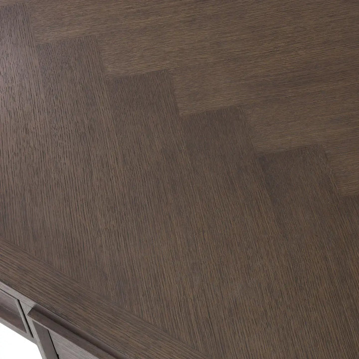Melchior Desk - Brown Oak Veneer Eichholtz 5