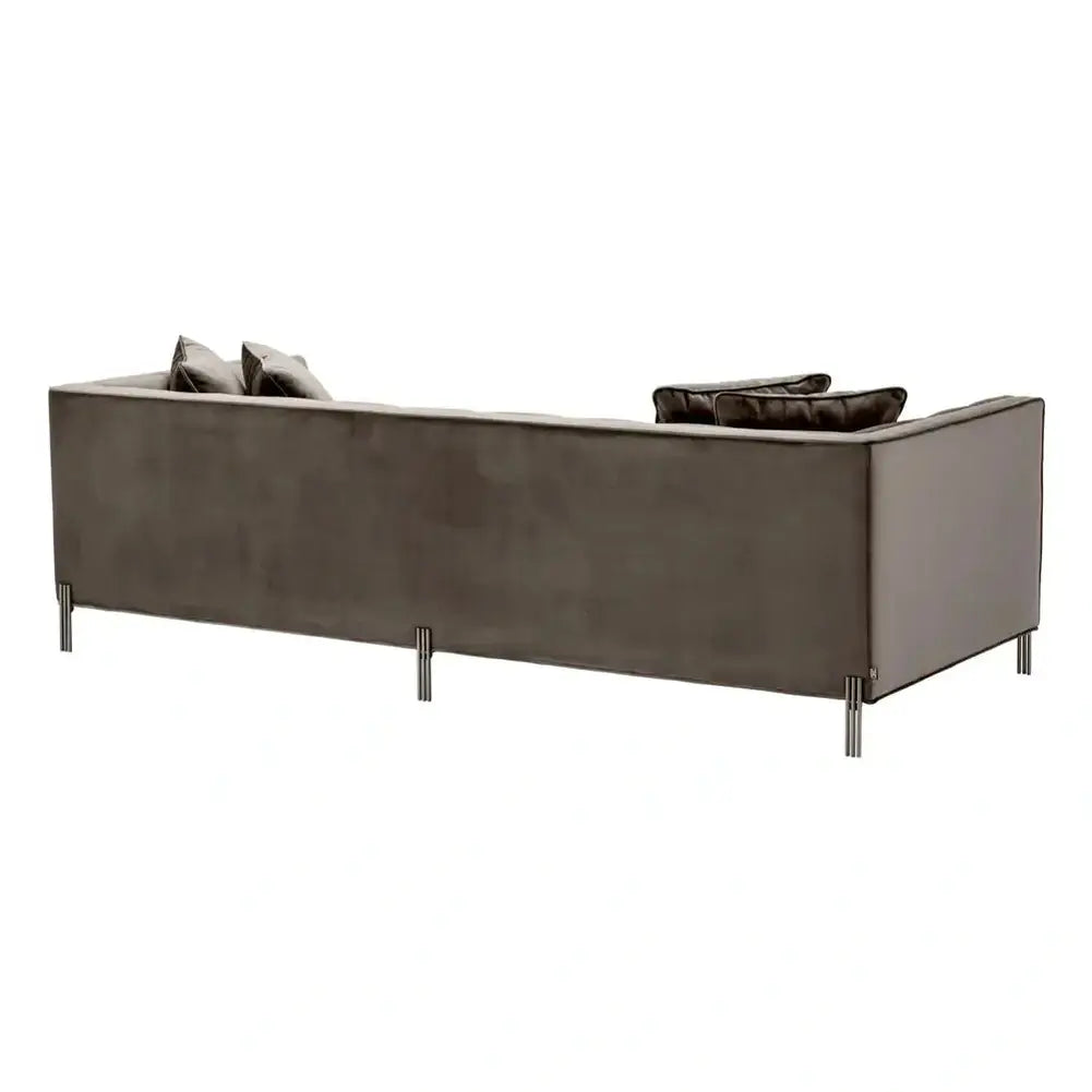 Eichholtz Sienna Sofa in Savona Grey Velvet