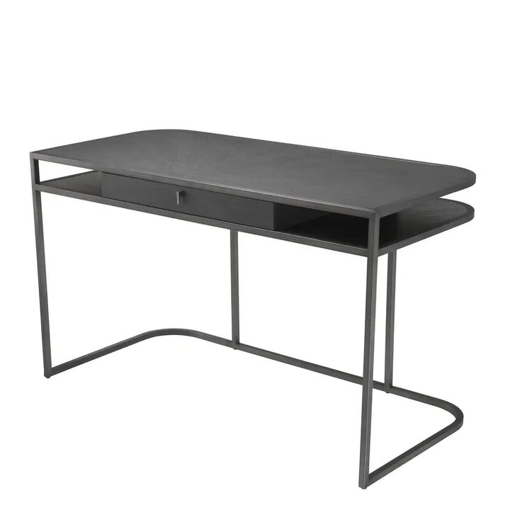 Highland Desk - Charcoal Brown Oak Veneer Eichholtz 3