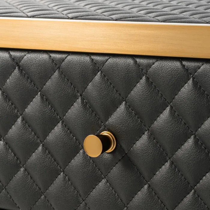 Monfort Bedside Table - Brushed Brass Finish Eichholtz 3