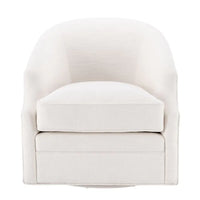 Eichholtz Gustav Swivel Chair in Avalon White