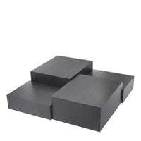 Eichholtz Nerone Coffee Table in Charcoal Grey Oak Veneer