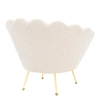 Eichholtz Trapezium Chair in Bouclé Cream