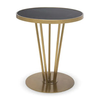 Eichholtz Horatio Side Table in Brushed Brass Finish