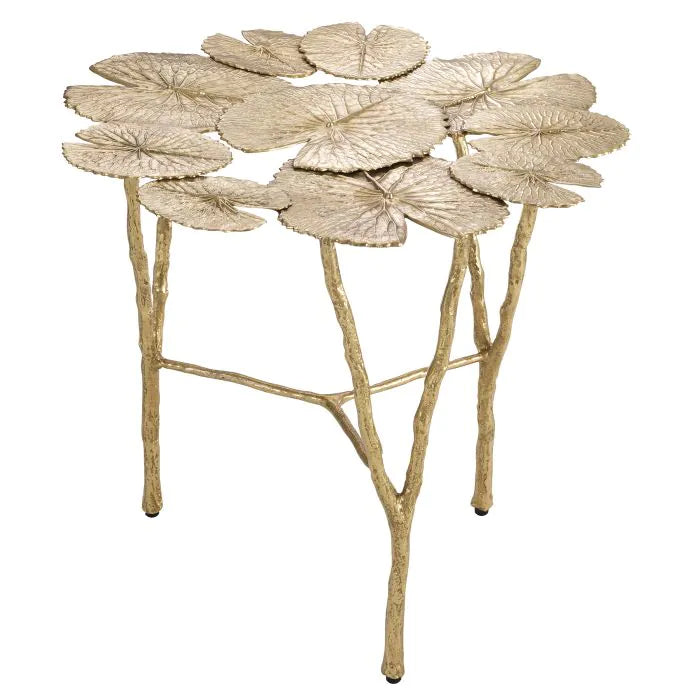 Eichholtz Tropicale Side Table in Polished Brass