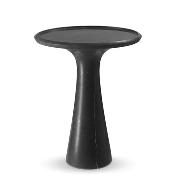 Eichholtz Pompano Low Side Table in Honed Black Marble