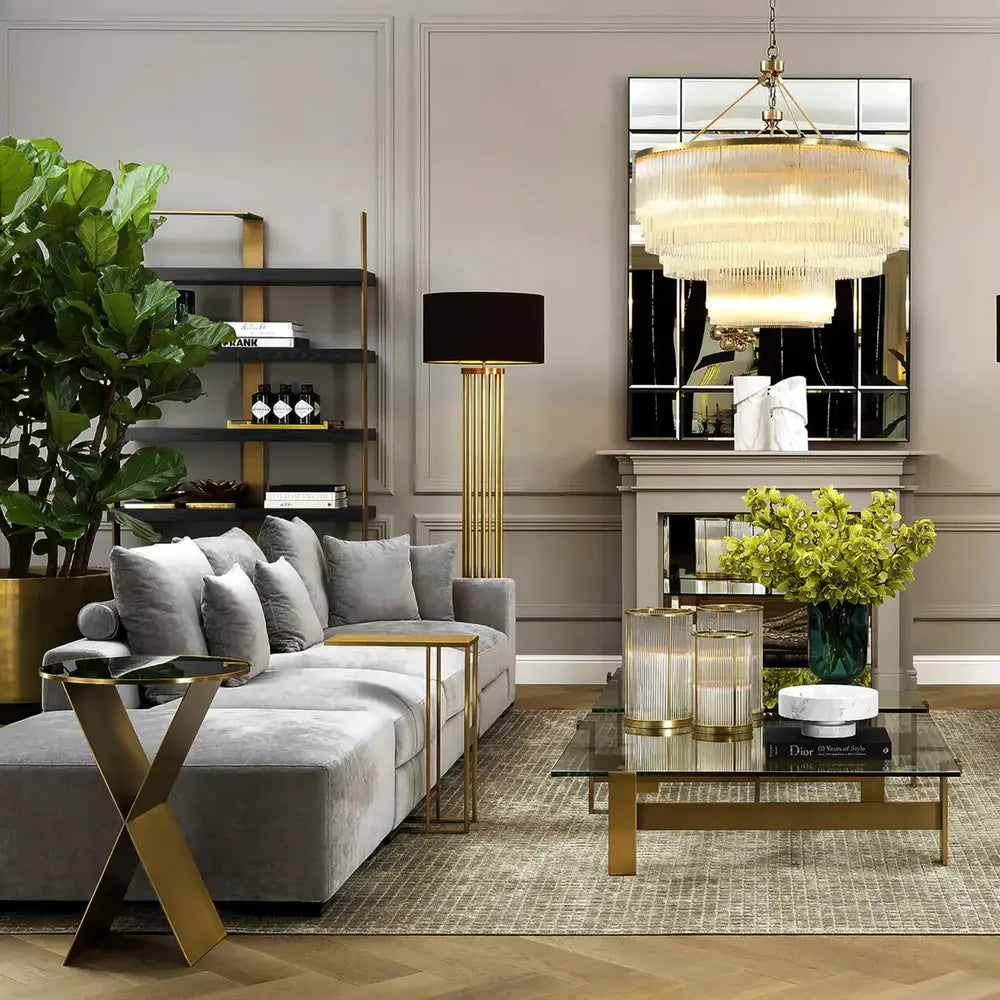 Clifford Corner Sofa - Clarck Grey Eichholtz 2