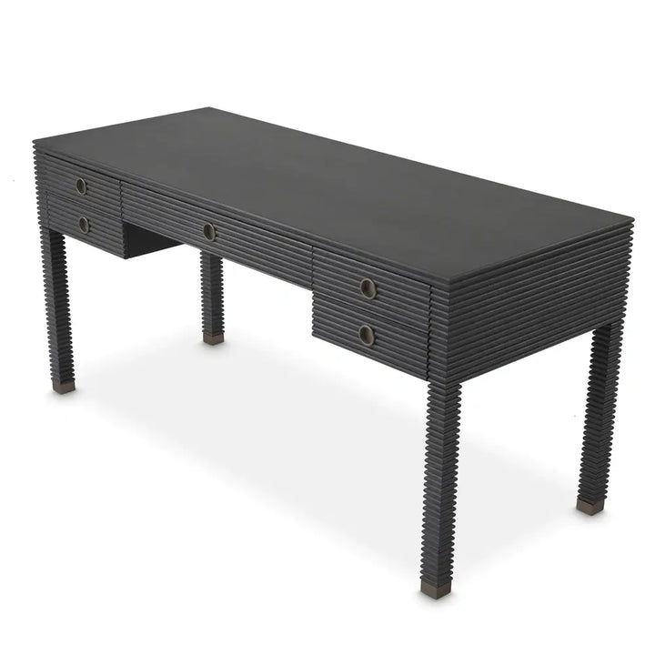 Dimitrios Desk - Charcoal Grey Oak Veneer Eichholtz 3