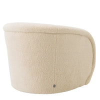 Eichholtz Cristo Swivel Chair in Brisbane Cream