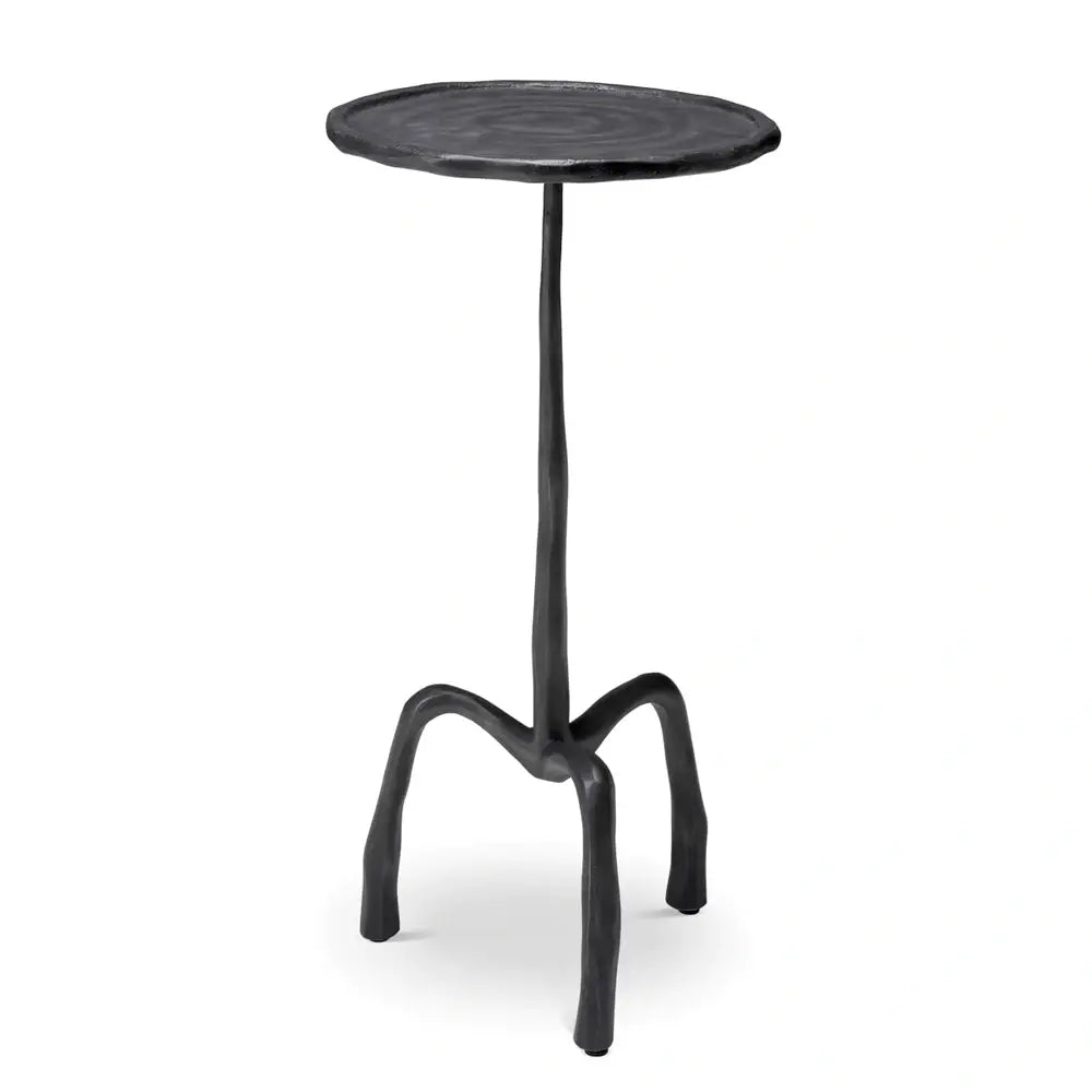Kubu Round Side Table - Bronze Eichholtz 4