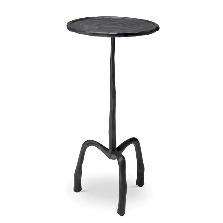 Kubu Round Side Table - Bronze Eichholtz 4