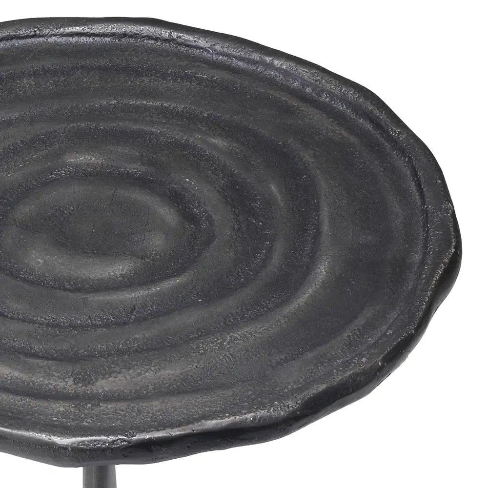 Kubu Round Side Table - Bronze Eichholtz 6