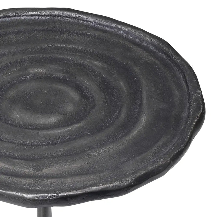 Kubu Round Side Table - Bronze Eichholtz 6