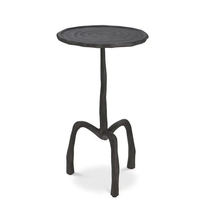 Kubu Round Side Table - Bronze Eichholtz 1