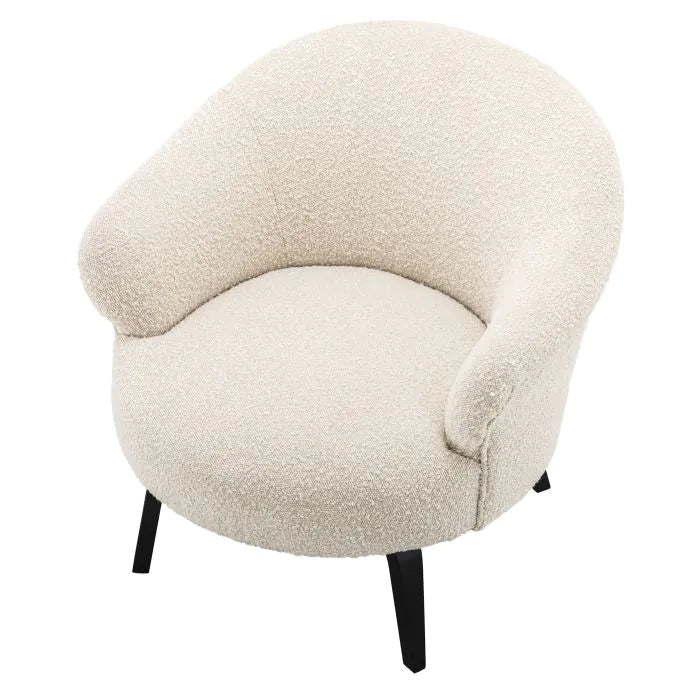 Eichholtz Moretti Chair in Bouclé Cream