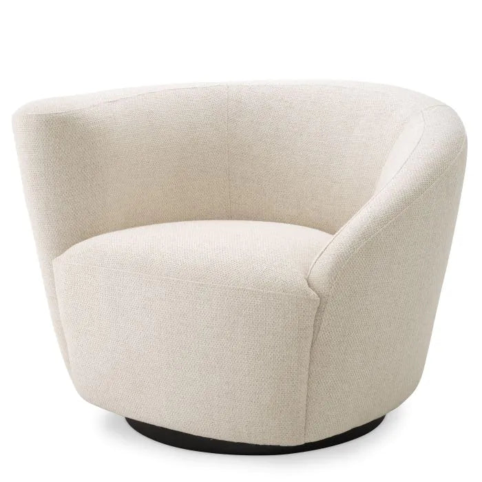 Colin Left Swivel Chair - Pausa Natural Eichholtz 1