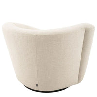 Eichholtz Colin Left Swivel Chair in Pausa Natural