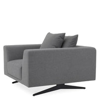 Eichholtz Endless Chair in Grey Wool Blend