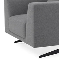 Eichholtz Endless Chair in Grey Wool Blend