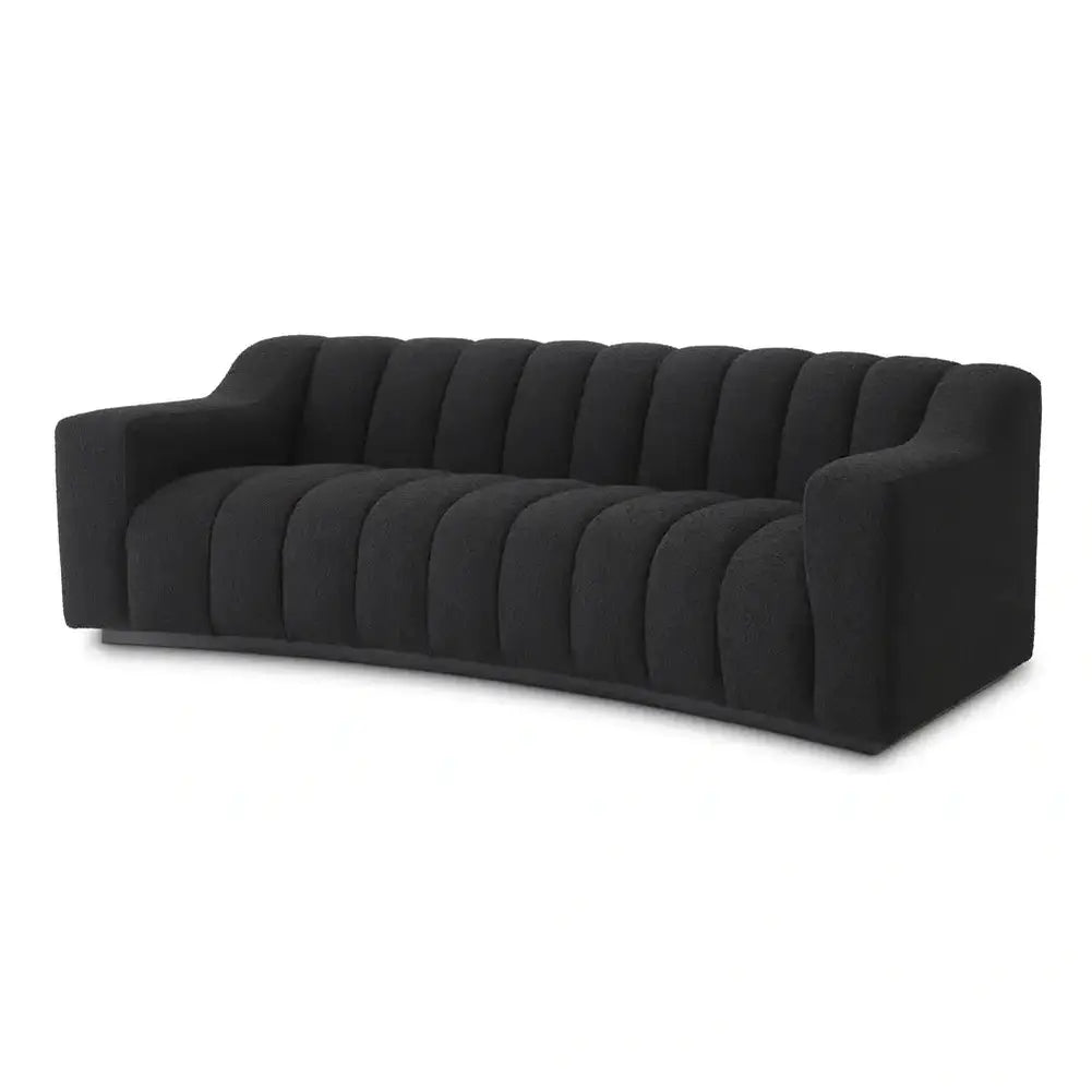 Eichholtz Kelly Small Sofa in Bouclé Black