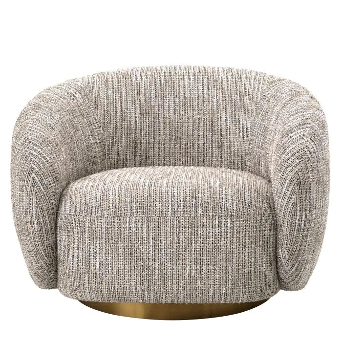 Brice Swivel Chair - Mademoiselle Beige Eichholtz 1