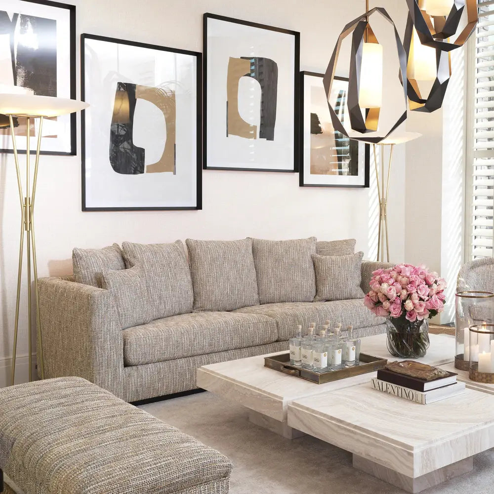 Taylor Sofa - Mademoiselle Beige Eichholtz 2