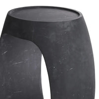 Eichholtz Clipper Side Table in High Honed Black Marble