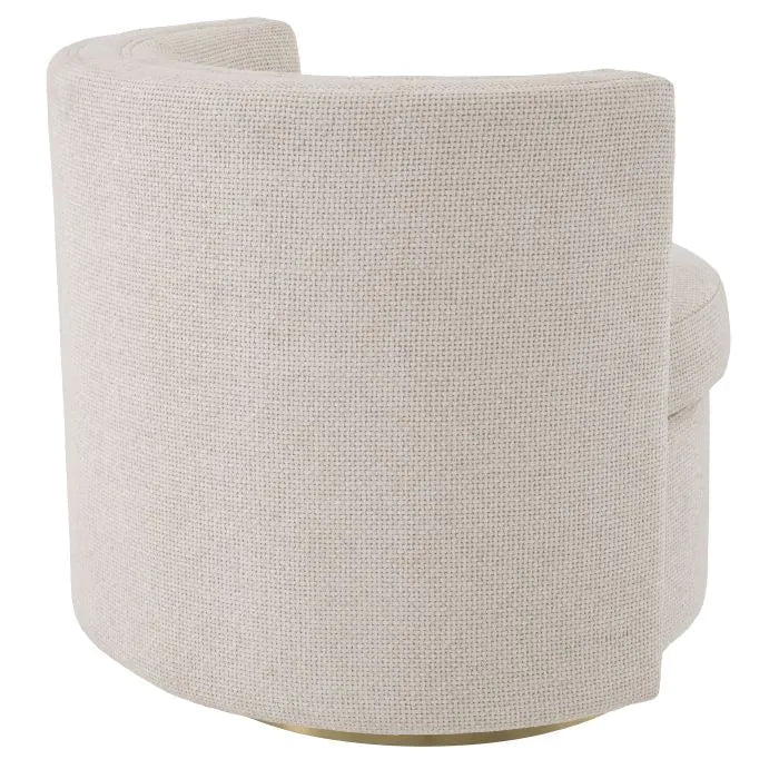 Amanda Swivel Chair - Lyssa Off-White Eichholtz 4