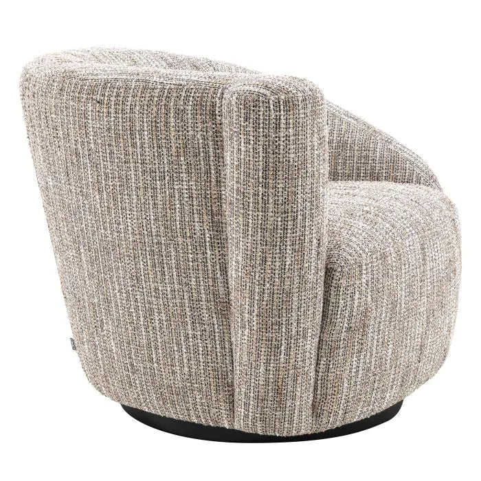 Colin Left Swivel Chair - Mademoiselle Beige Eichholtz 3