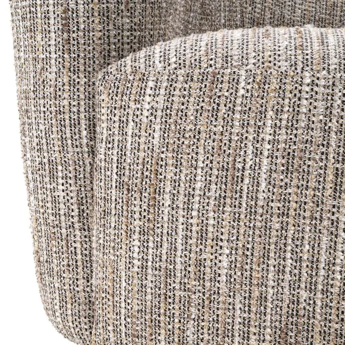 Colin Left Swivel Chair - Mademoiselle Beige Eichholtz 4