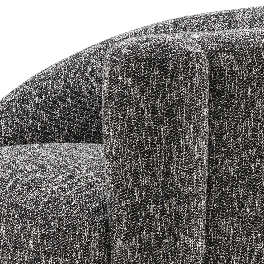 Colin Right Swivel Chair - Cambon Black Eichholtz 3