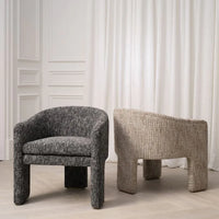 Eichholtz Pebbles Chair in Mademoiselle Beige