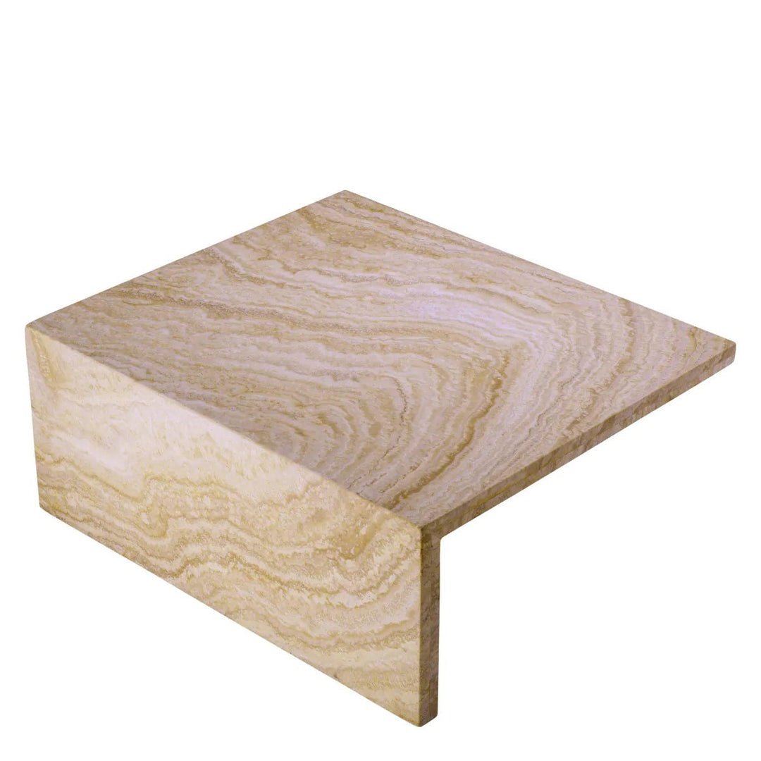 Amara Square Coffee Table - Travertine Eichholtz 4
