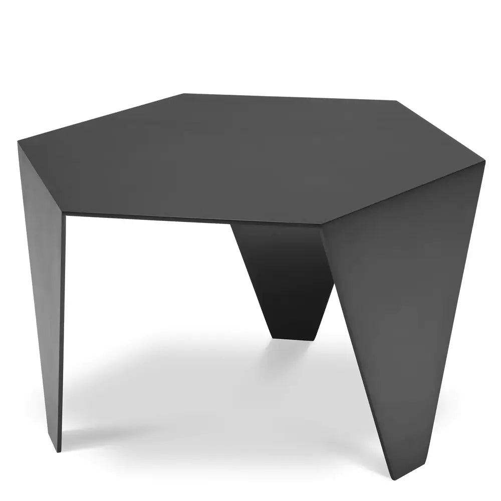 Metro Hexagon Side Table - Bronze Eichholtz 3