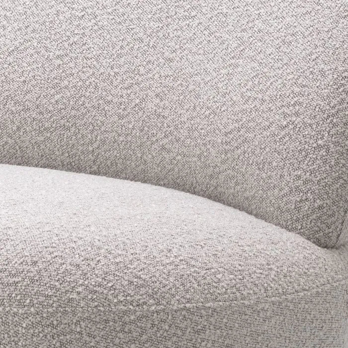 Clément Swivel Chair - Bouclé Grey Eichholtz 3