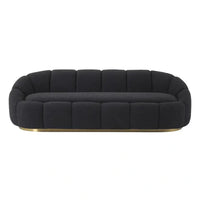 Eichholtz Inger Sofa in Bouclé Black