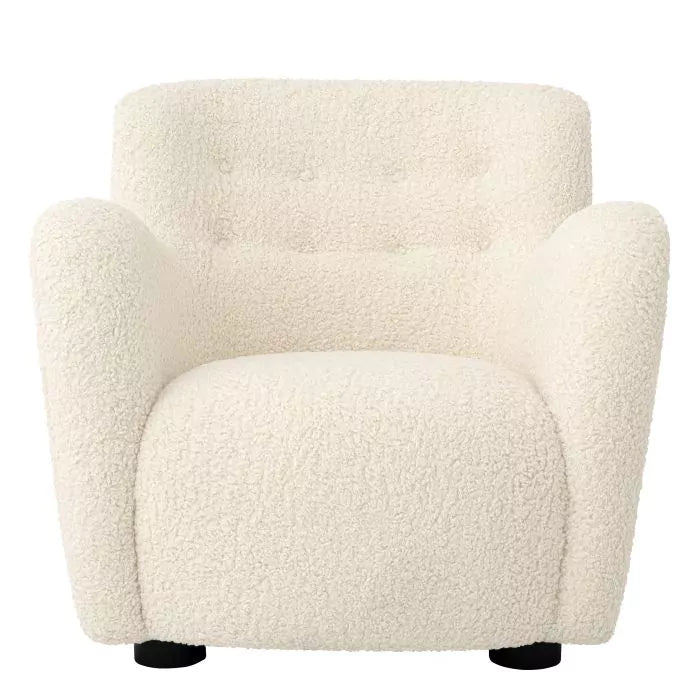 Bixby Chair - Faux Shearling Eichholtz 1