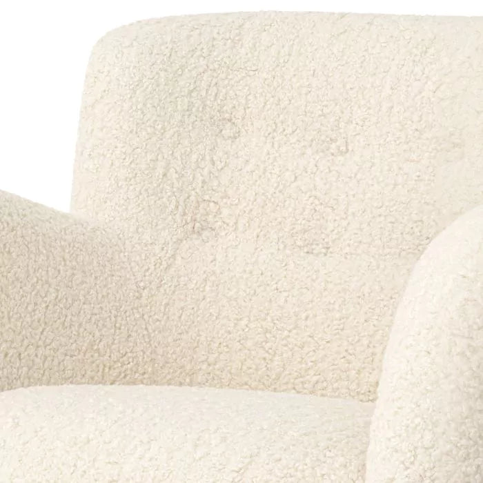 Eichholtz Bixby Chair in Faux Shearling