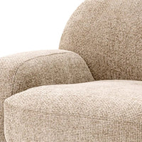 Eichholtz Udine Swivel Chair in Lyssa Sand