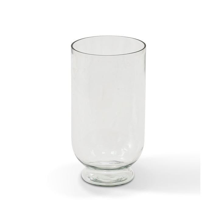 Ashton Hurricane Vase - Clear Glass Garden Trading 1