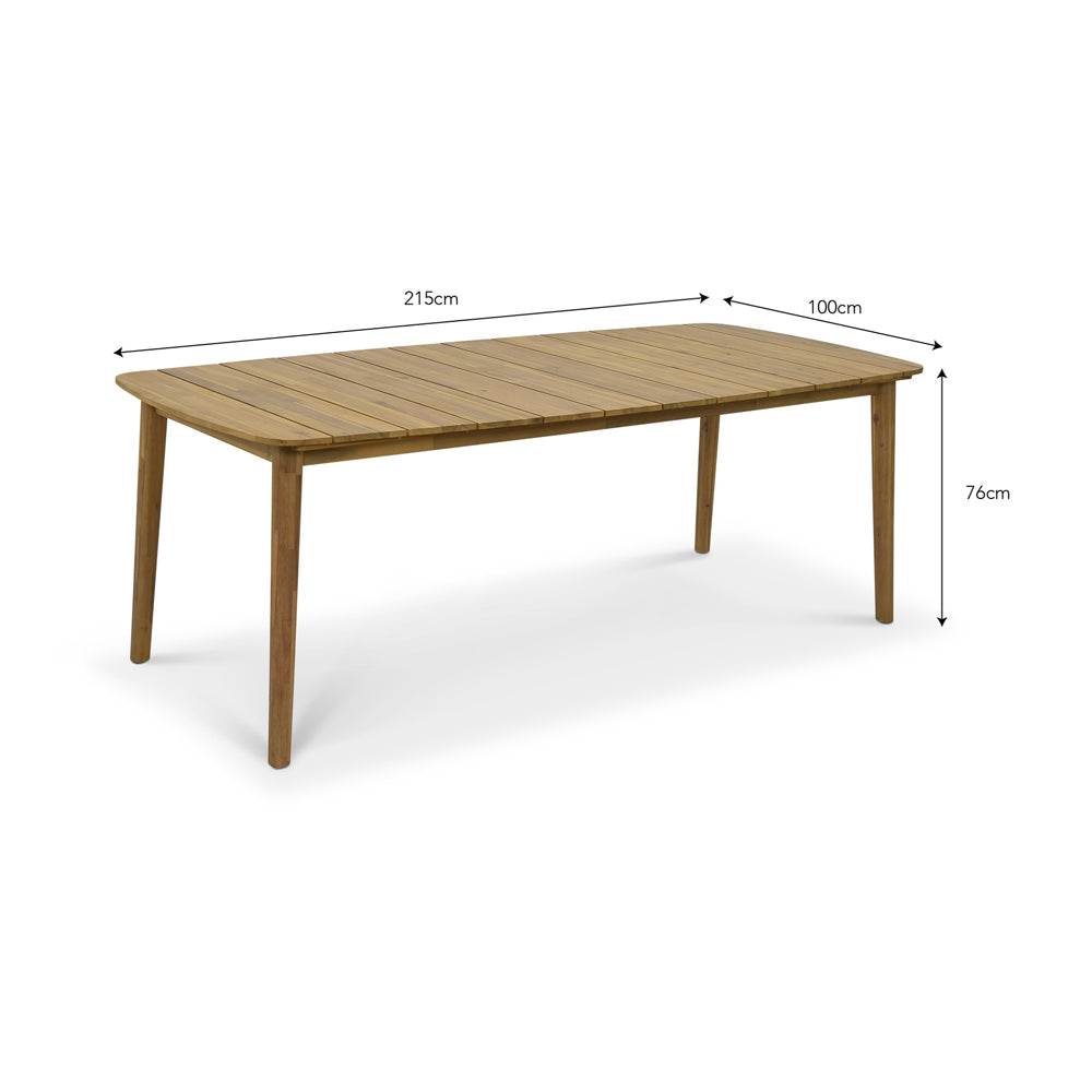 Garden Trading Harford Dining Table Large Natural