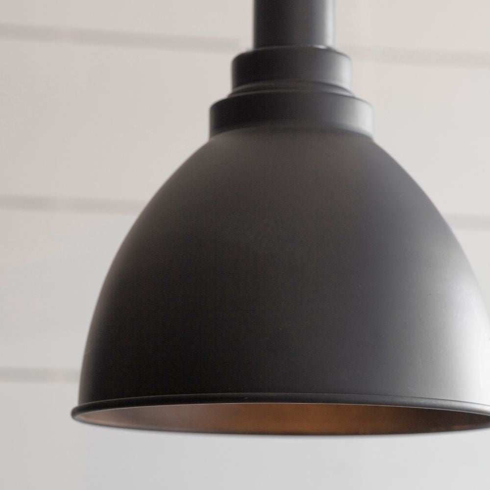 Garden Trading Hillingdon Steel Easy-Fit Pendant Shade in Black