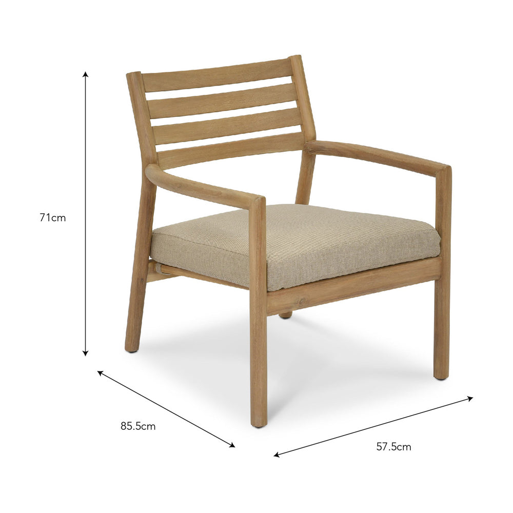 Garden Trading Somersham Armchair Natural