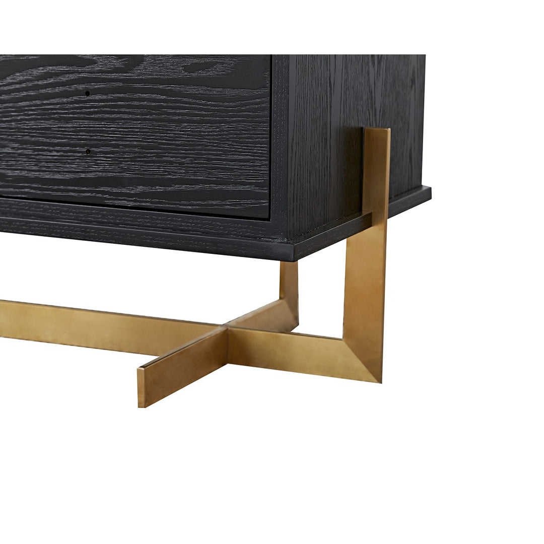 Archivolto Chest of Drawers - Wenge & Brushed Brass LiangAndEimil 4