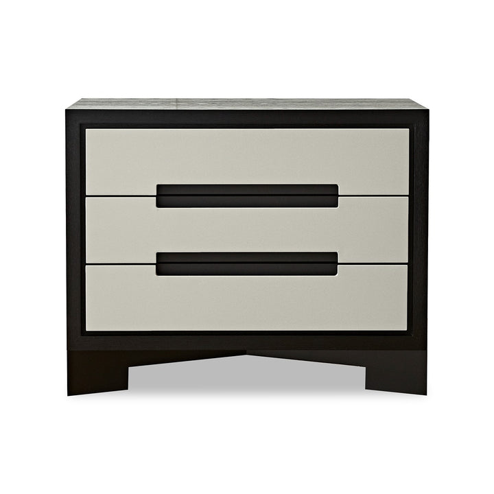 Ardel Chest Of Drawers - Grey Leather Look & Wenge LiangAndEimil 1