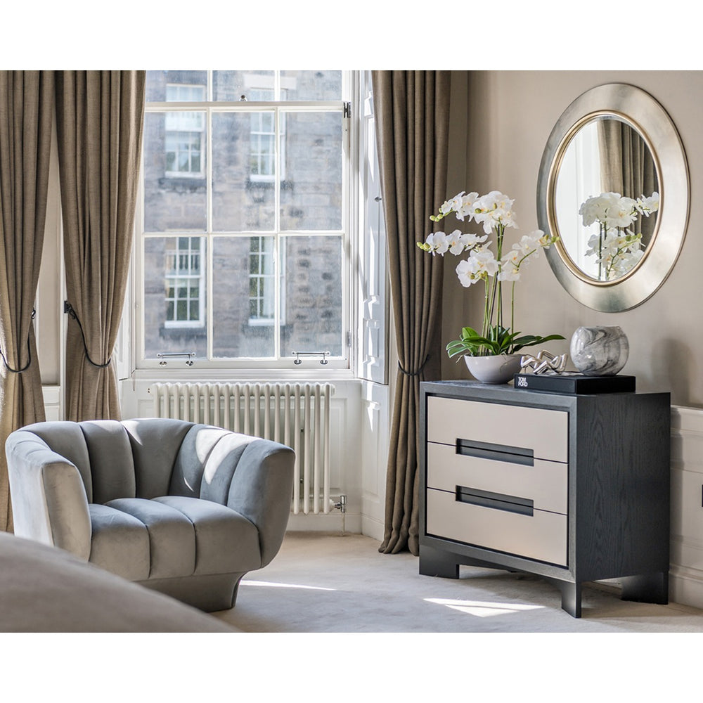 Ardel Chest Of Drawers - Grey Leather Look & Wenge LiangAndEimil 2