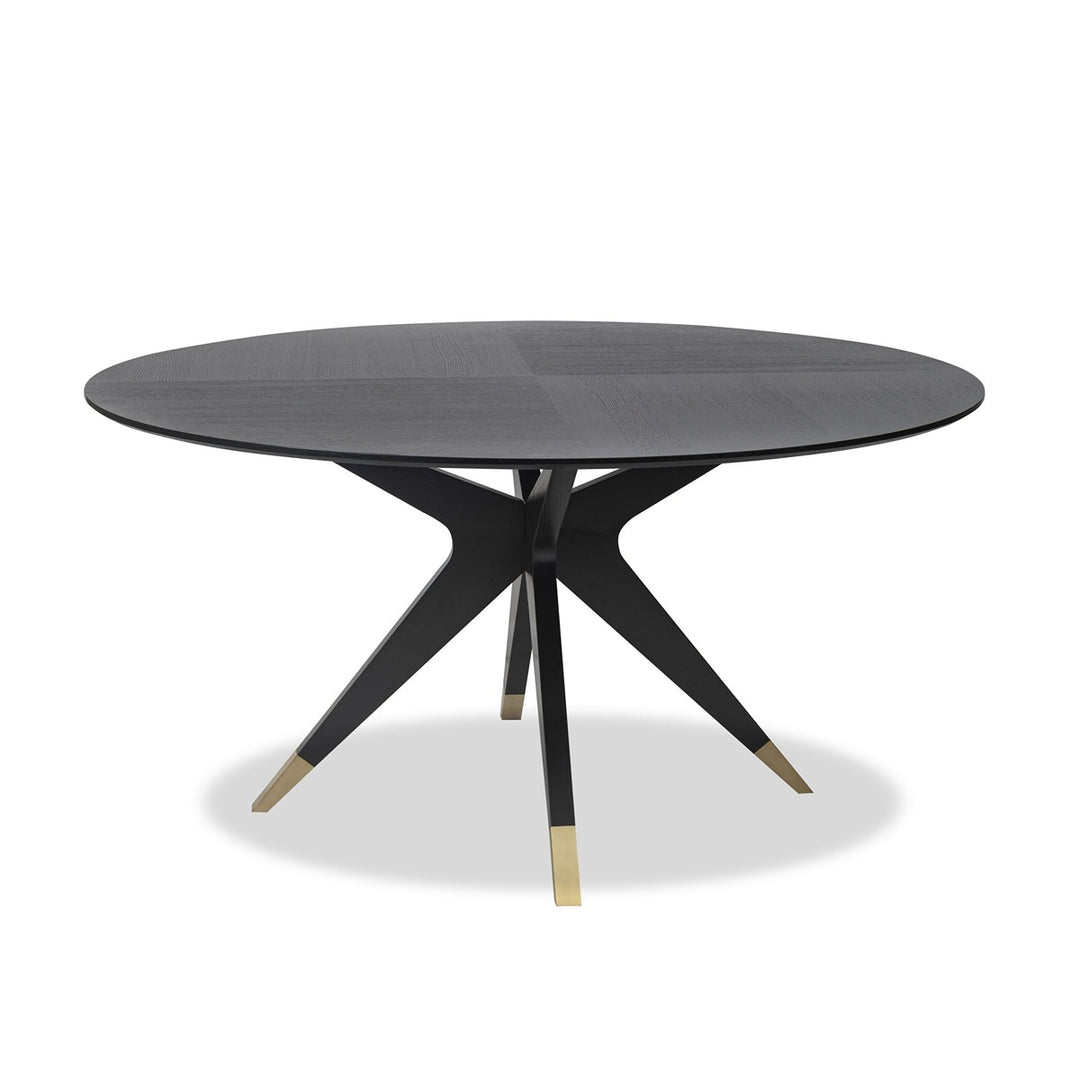 Anthology Dining Table - Wenge & Polished Brass LiangAndEimil 1