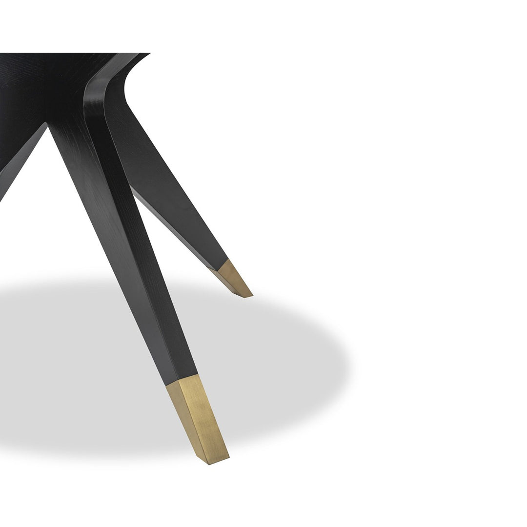 Anthology Dining Table - Wenge & Polished Brass LiangAndEimil 5