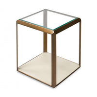 DI Designs Elmley End Table - Ivory