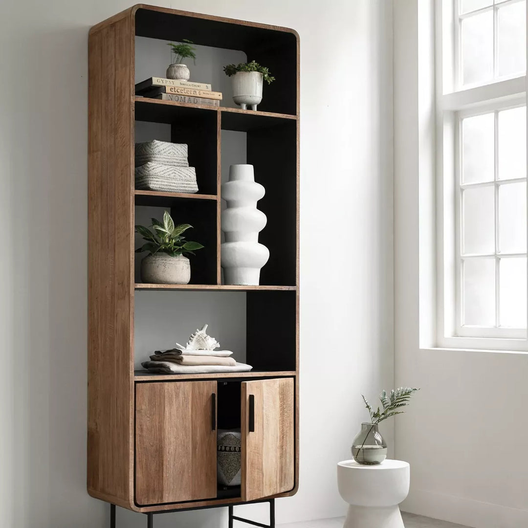 Evo Bookcase - Recycled Teakwood